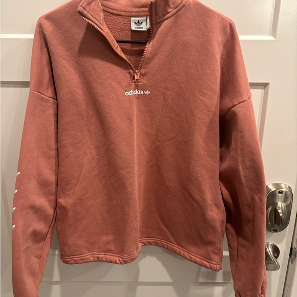 Adidas Coral Half-Zip Pullover - Picture 4 of 8